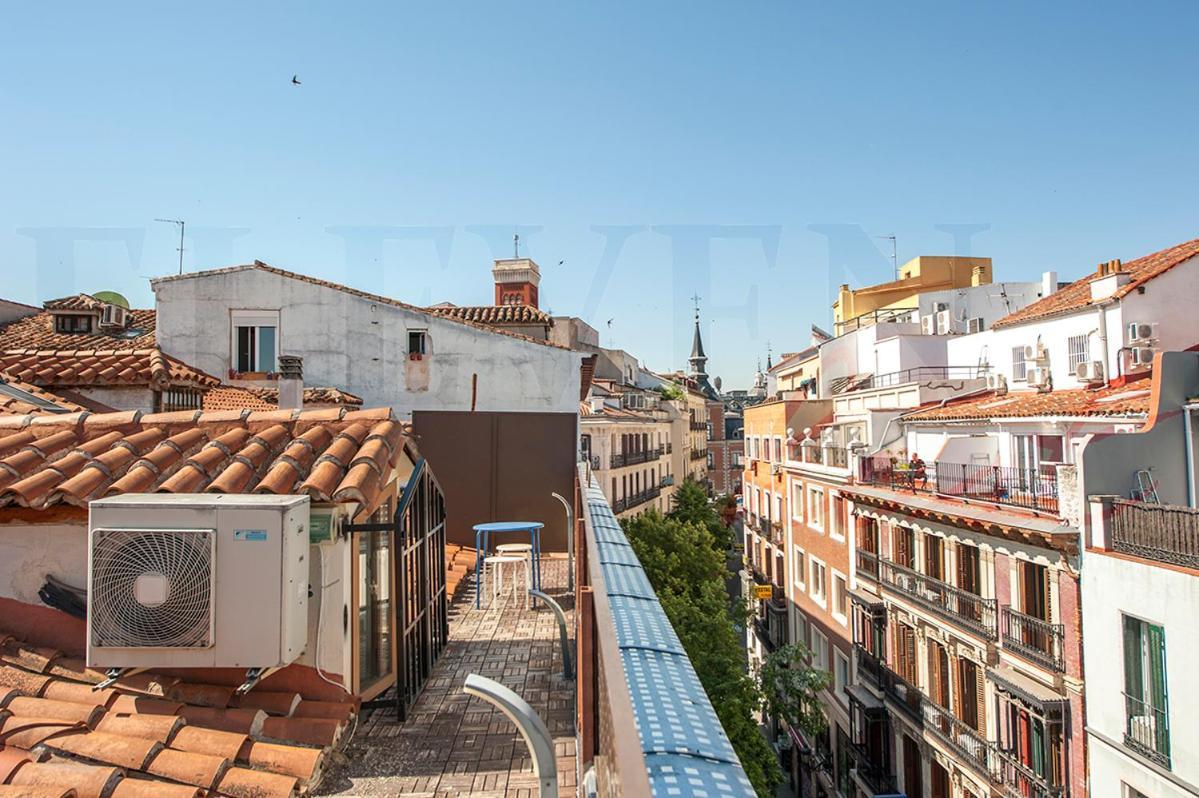 Exclusivo Atico Con Terraza En Plaza Mayor Madrid Dış mekan fotoğraf
